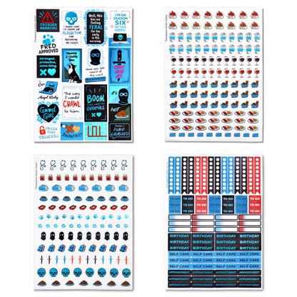 Lights Out 2027 Weekly Planner, Personal Organizer
