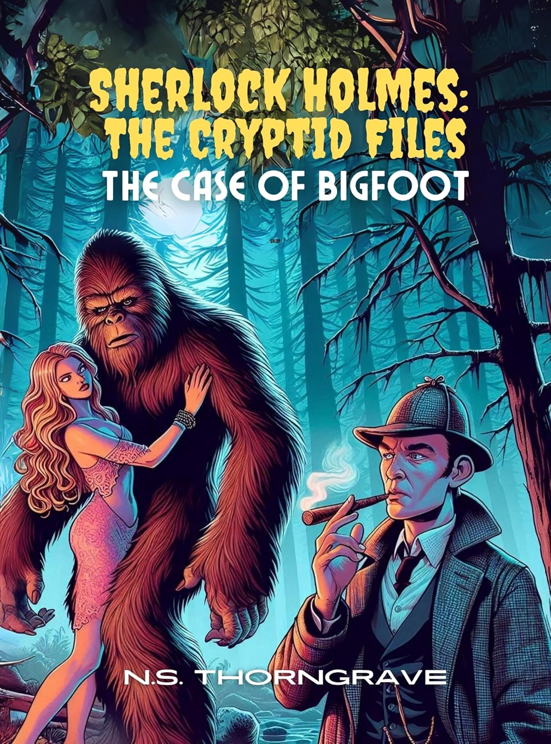 Sherlock Holmes: The Cryptid Files The Case of Bigfoot - Signed by Author