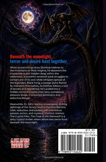 Sherlock Holmes: The Cryptid Files, The Case of the Werewolf -- Signed by Author