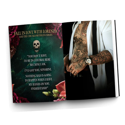 Lorenzo: A Grumpy / Sunshine Dark Mafia Romance Novel (Chicago Ruthless, 3) Pre-Order Releases July 21 2026