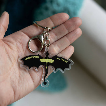 Violet's Relic Keychain | Fourth Wing