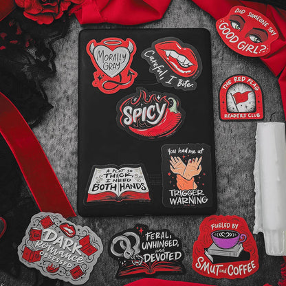 (10-Pack) A Little Wicked Decals