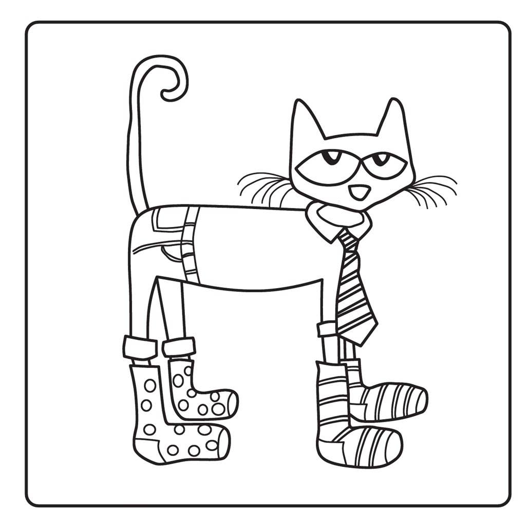 Pete the Cat: Cool & Cozy Coloring: James Dean