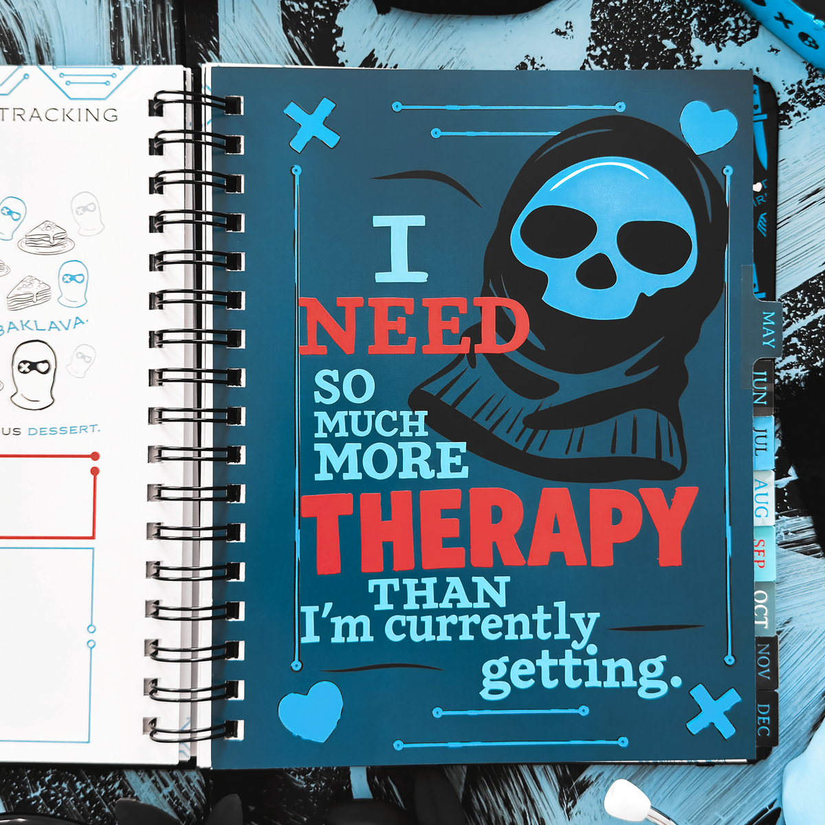 Lights Out 2027 Weekly Planner, Personal Organizer