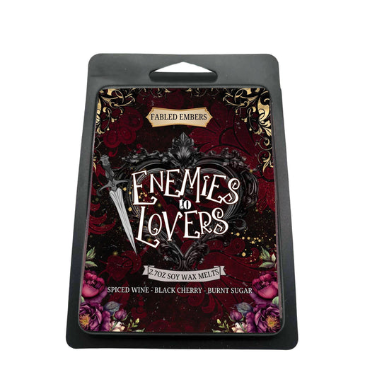 ENEMIES TO LOVERS soy wax melts | book trope | Cherry Wine