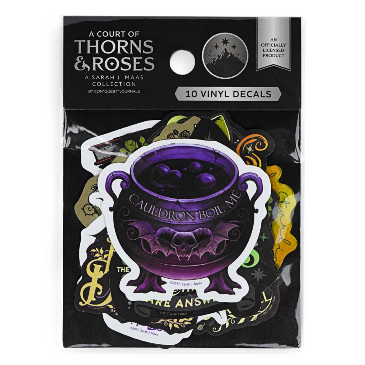 (10-Pack) A Court of Thorns and Roses Decals