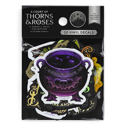 (10-Pack) A Court of Thorns and Roses Decals