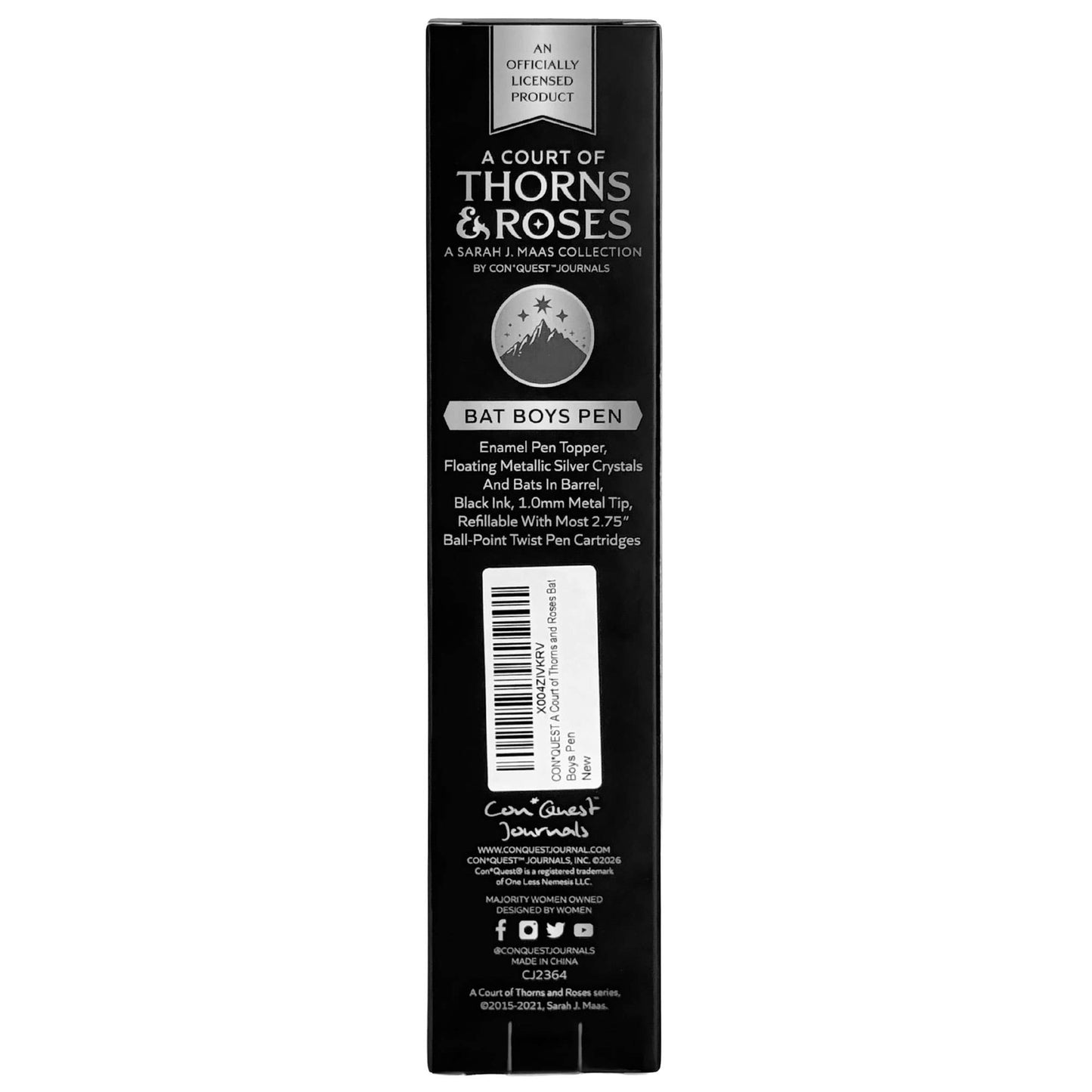 A Court of Thorns and Roses: Bat Boys Pen