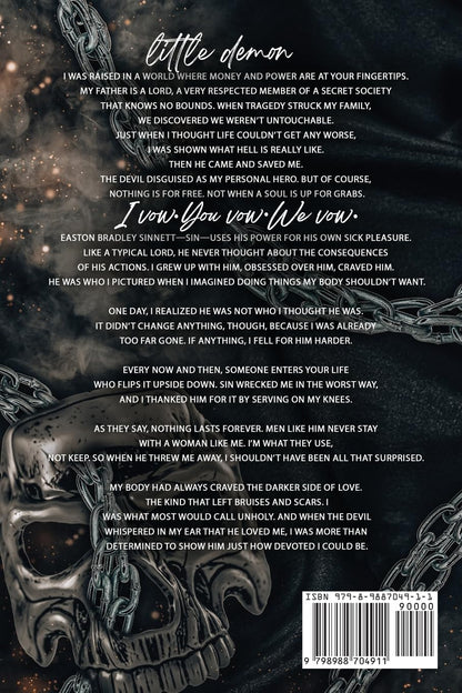 The Sinner : A Dark Enemies to Lovers Romance: The lord Series