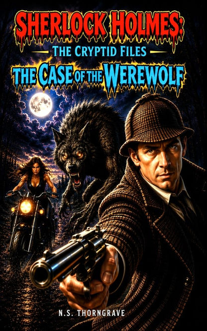 Sherlock Holmes: The Cryptid Files, The Case of the Werewolf -- Signed by Author