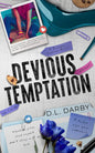 Devious Temptation: A Taboo Age Gap Romance (Devious Desires)  with signed book plates