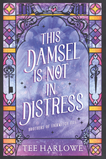 This Damsel Is Not in Distress: A Cozy Fantasy Romance (Brothers of Fairwitch Isle) book 1- Signed by Author