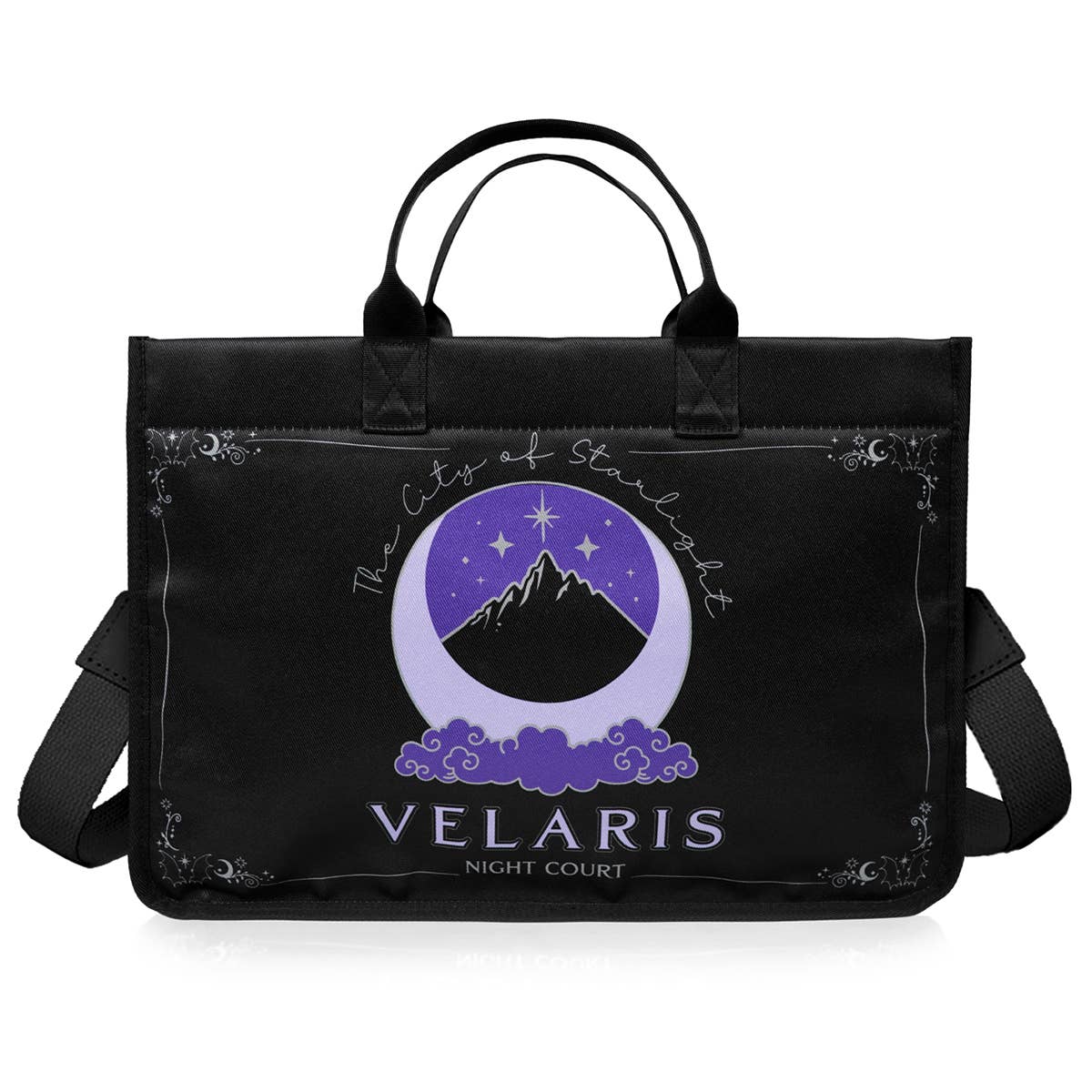 A Court of Thorns and Roses Night Court Tote Bag