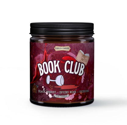 Book Club - Cherry Spice Scented Book Lovers Candle