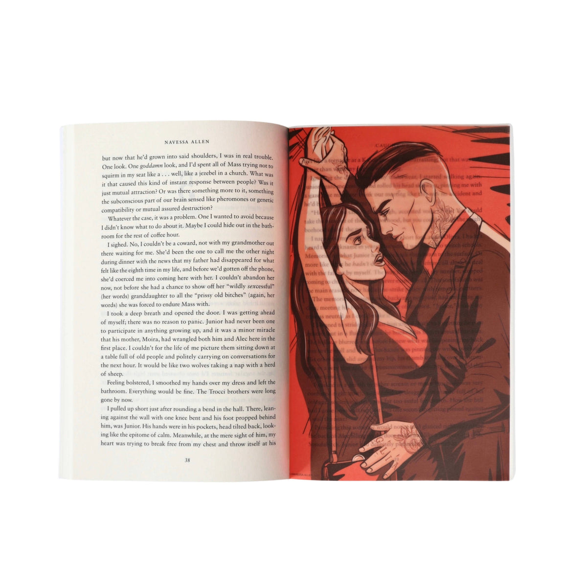 Caught Up Book Scene Illustrations (6-Pack)