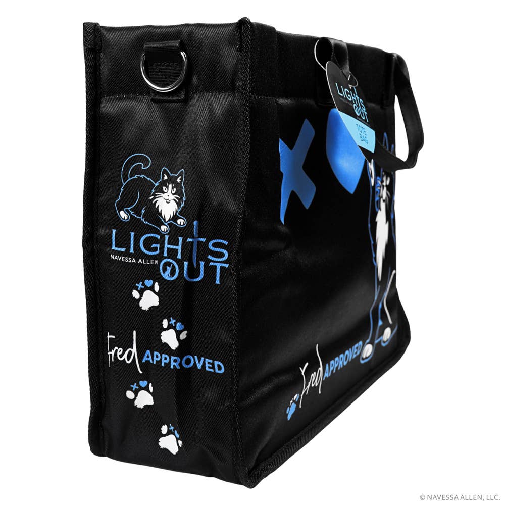 Lights Out: Fred Approved Tote Bag