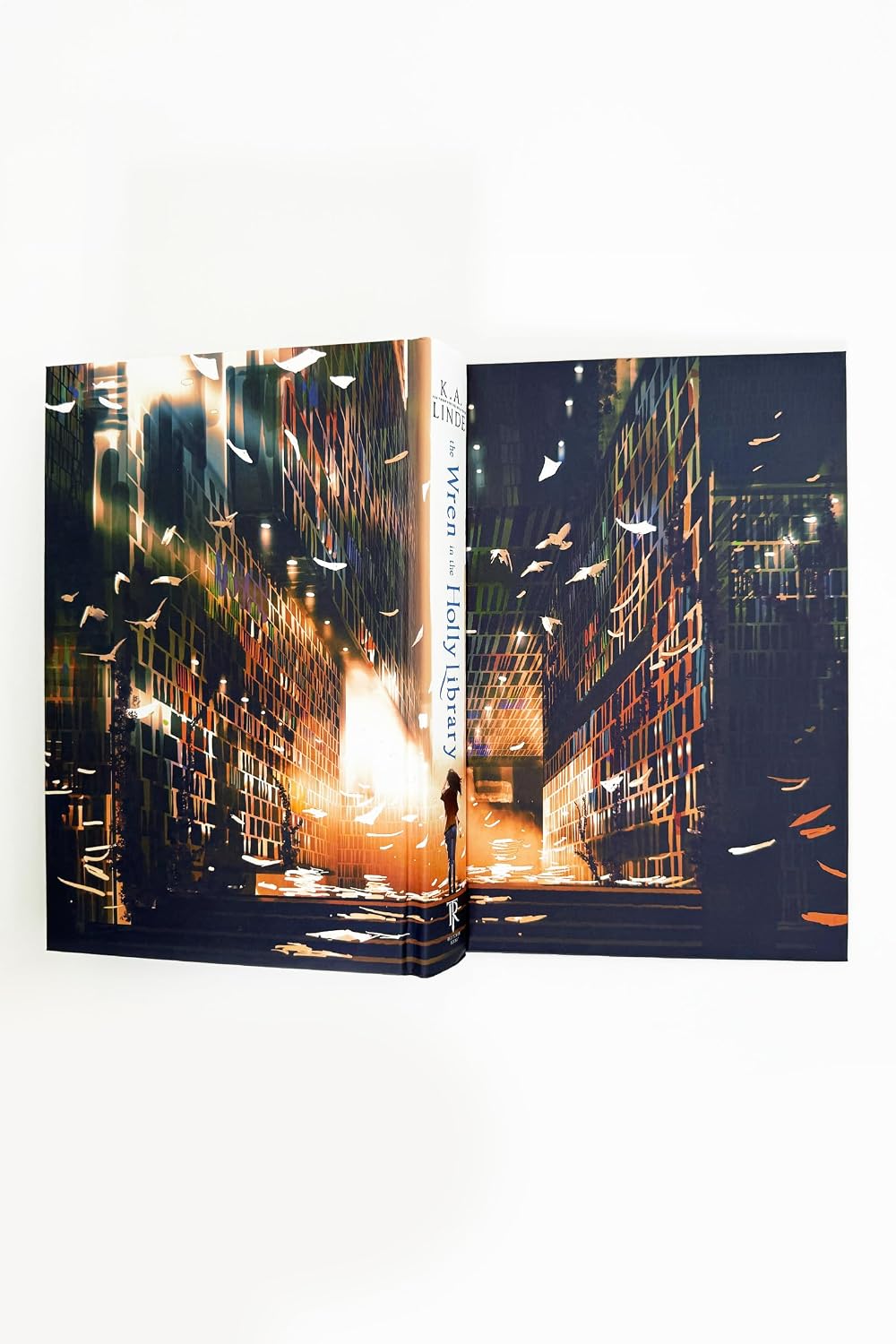 The Wren in the Holly Library (Deluxe Limited Edition): An Enemies-to-Lovers Romantasy in a Post-Monster-War New York City (Oak & Holly Cycle, 1)