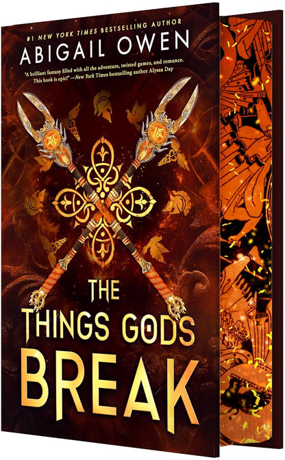 The Things Gods Break: A High-Stakes Greek Gods Romantasy (The Crucible, 2)