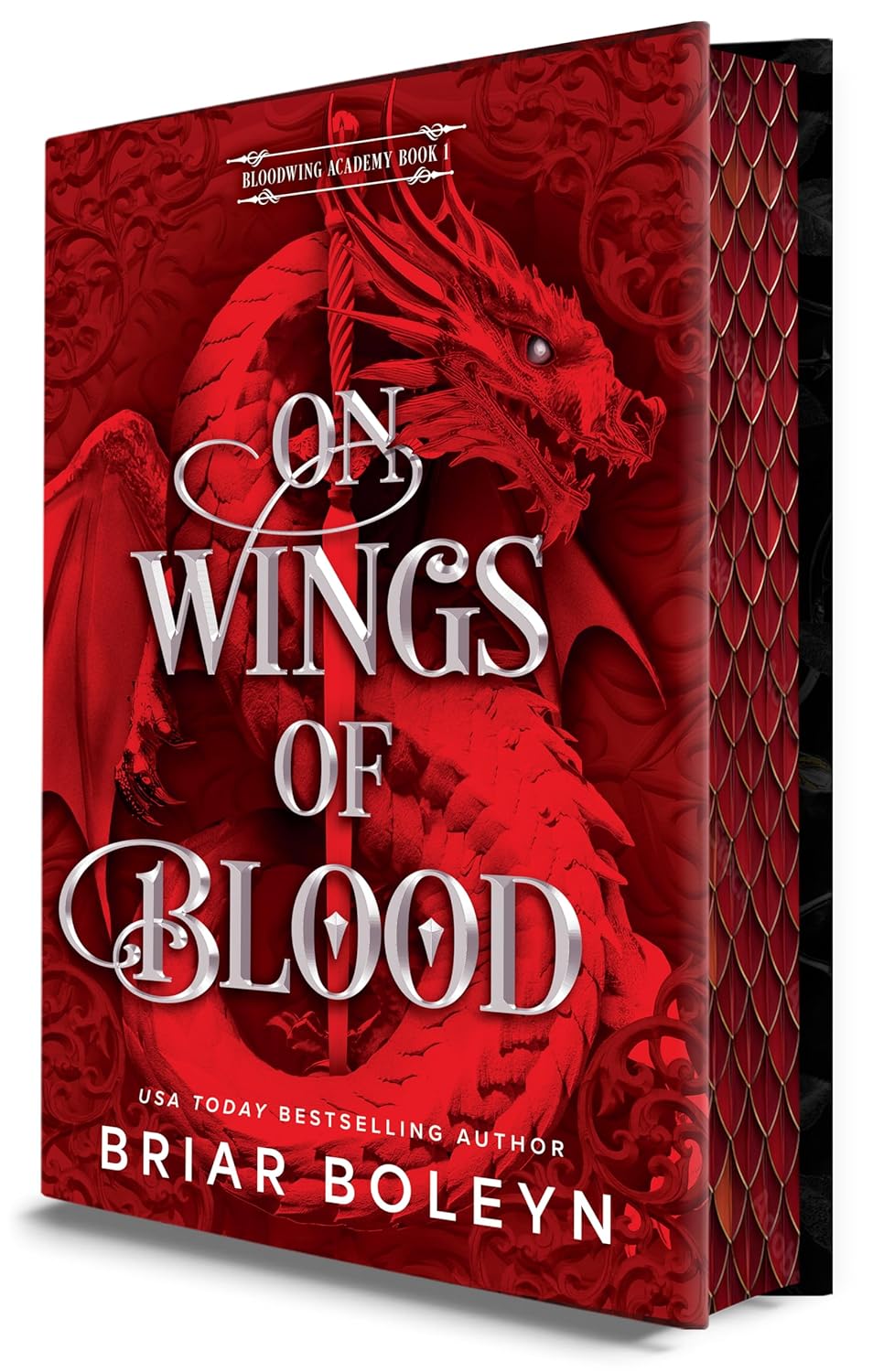 On Wings of Blood (Deluxe Limited Edition): A Novel – A Dark Paranormal Romance Set in a Deadly Supernatural Academy (Bloodwing Academy, 1)