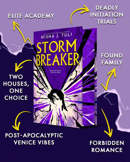 Storm Breaker: An Epic Enemies-to-More Slow-Burn Dystopian Romantasy