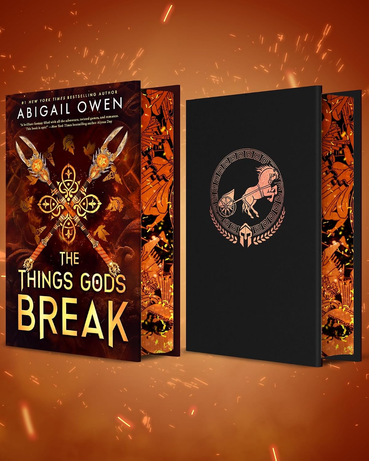 The Things Gods Break: A High-Stakes Greek Gods Romantasy (The Crucible, 2)
