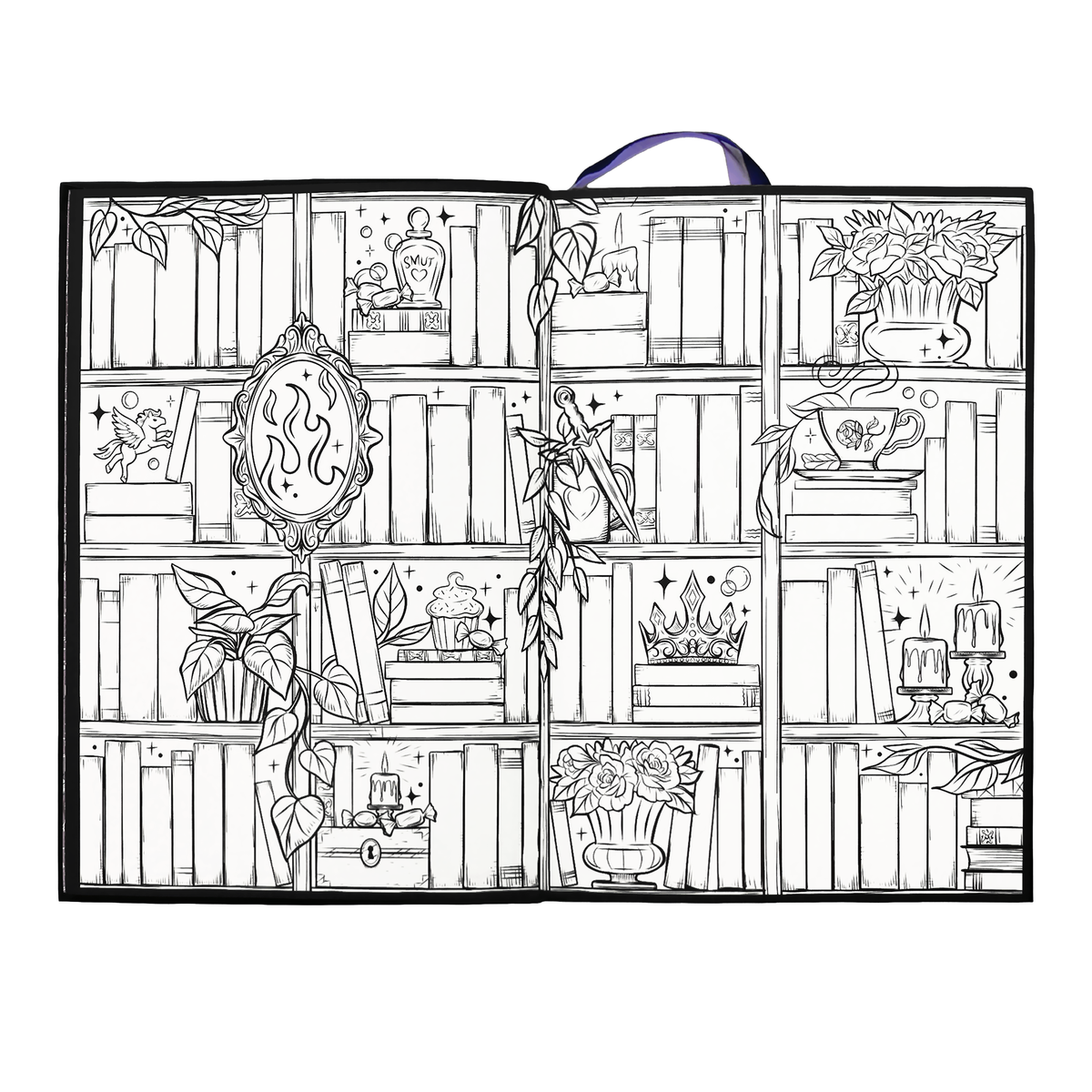 A Court of Thorns and Roses: House of Wind Library Reading Journal for Readers