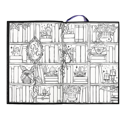A Court of Thorns and Roses: House of Wind Library Reading Journal for Readers