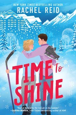 Time to Shine: A Spicy Bisexual Hockey Romance