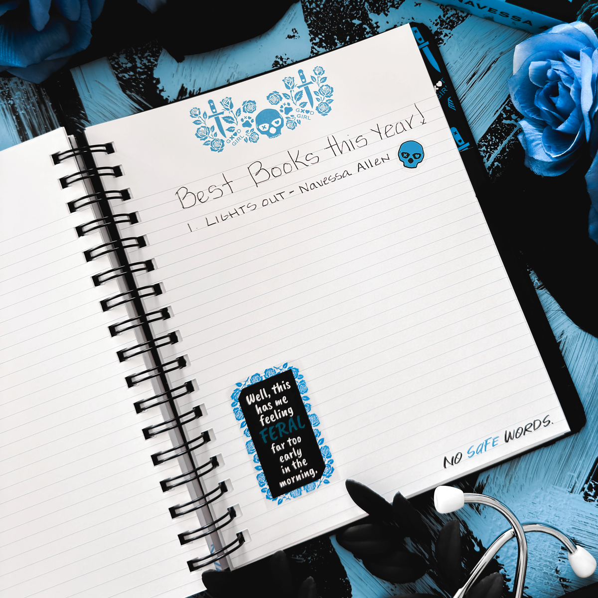 Lights Out 2027 Weekly Planner, Personal Organizer