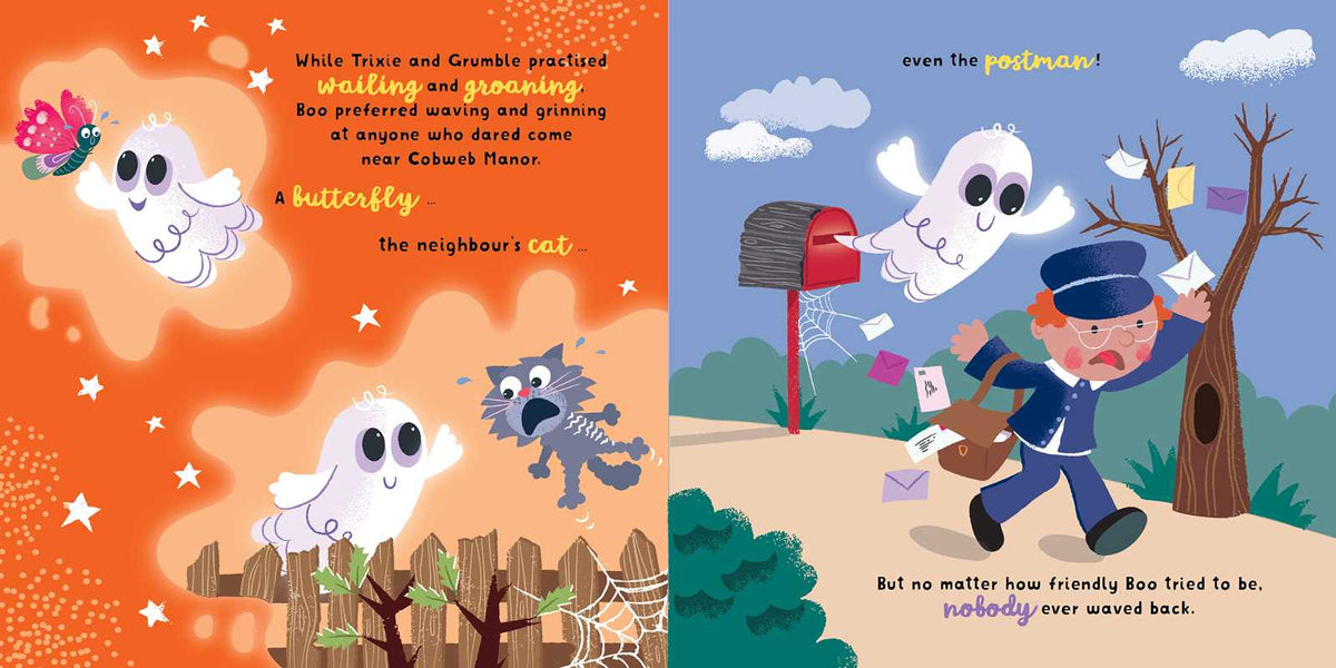 Boo the Friendly Ghost: Padded Board Book: Picture Storybook (Story Time)