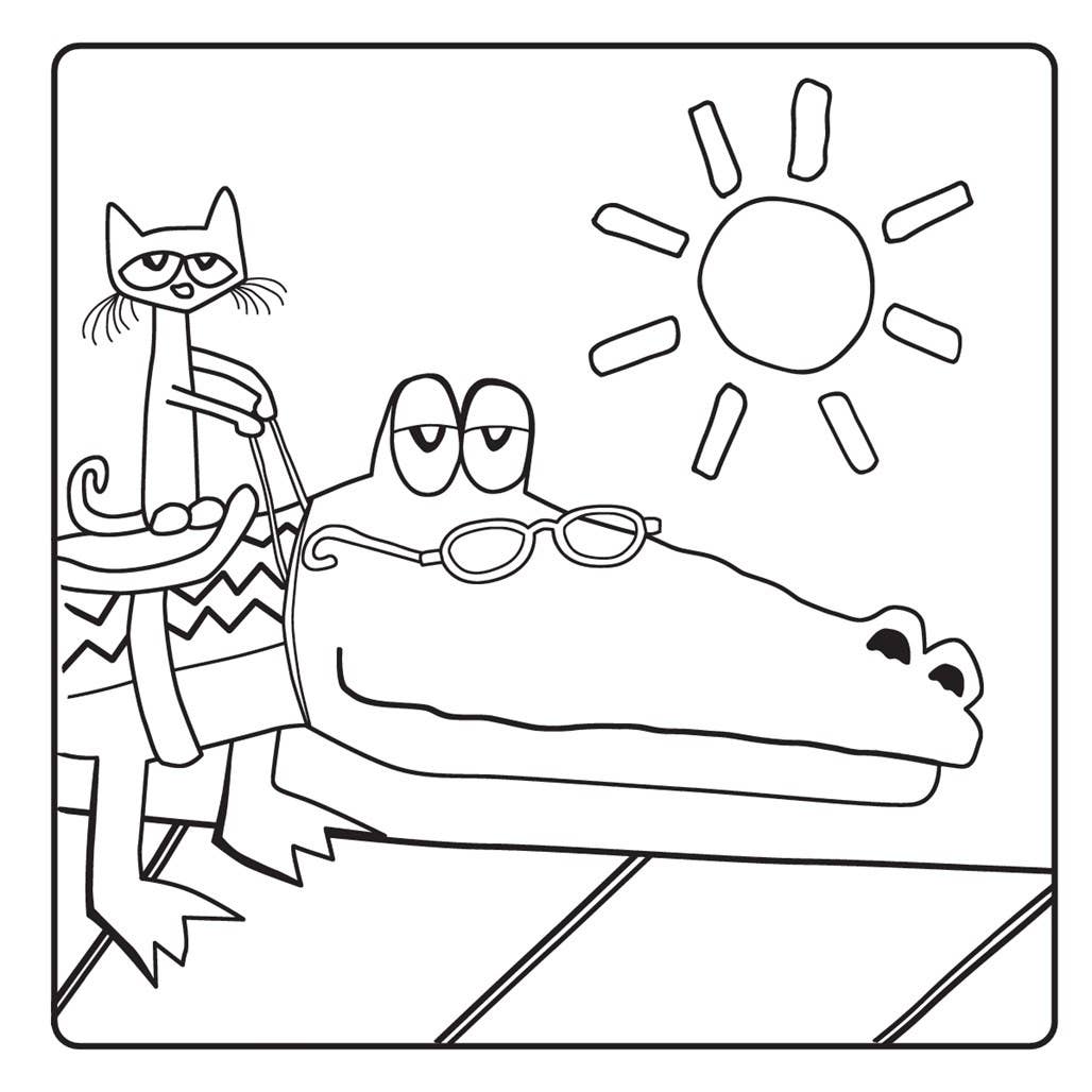 Pete the Cat: Cool & Cozy Coloring: James Dean