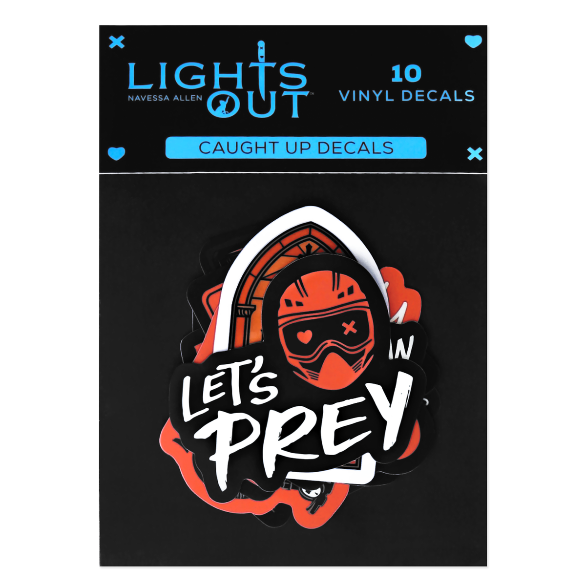 (10-Pack) Caught Up Decals