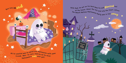 Boo the Friendly Ghost: Padded Board Book: Picture Storybook (Story Time)