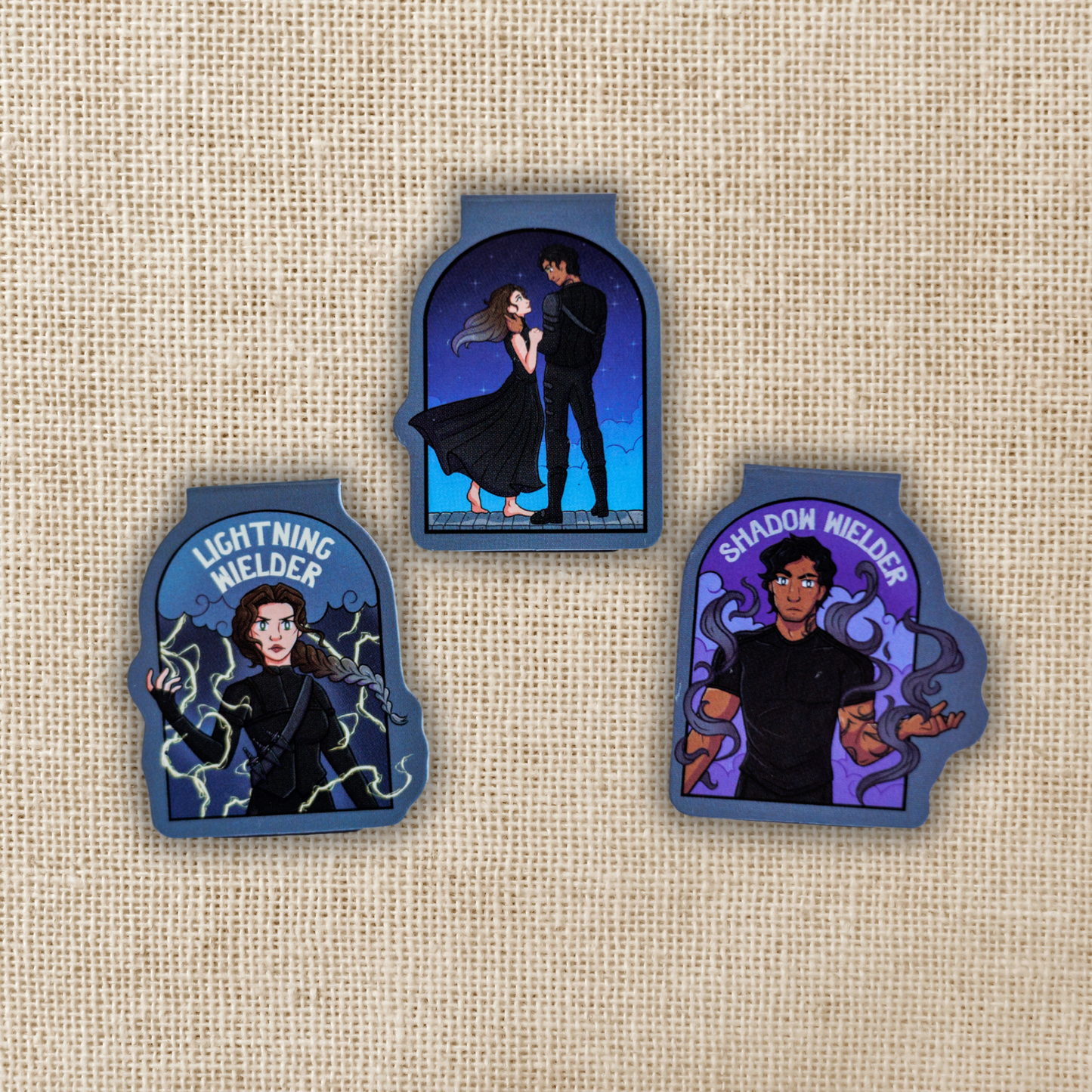 Xaden & Violet Magnetic Bookmarks | Fourth Wing