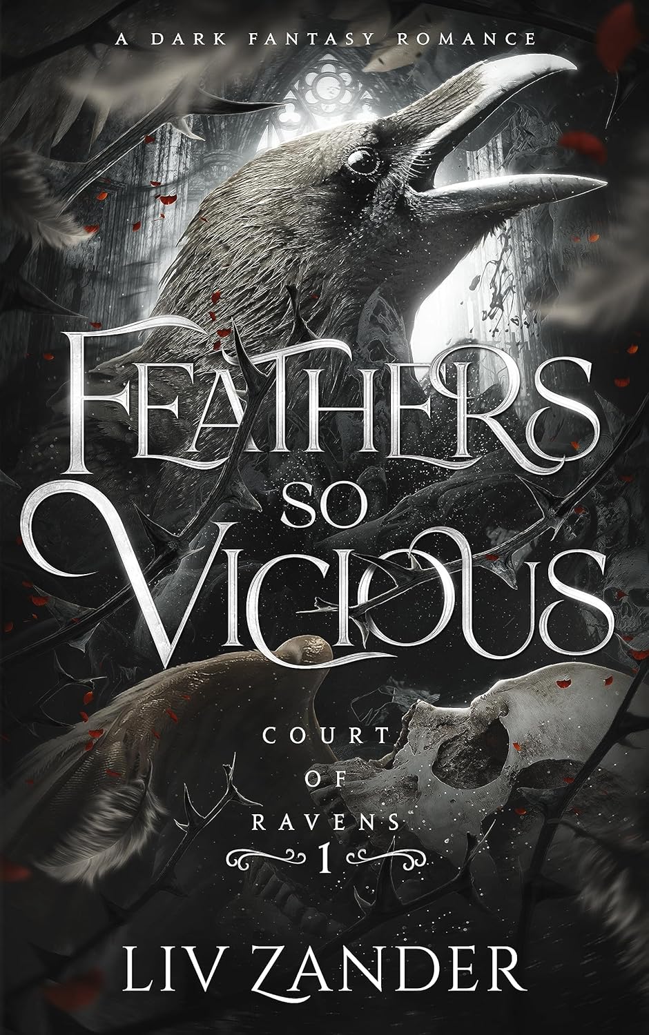 Feathers so Vicious: A Dark Fantasy Romance (Court of Ravens Book 1)
