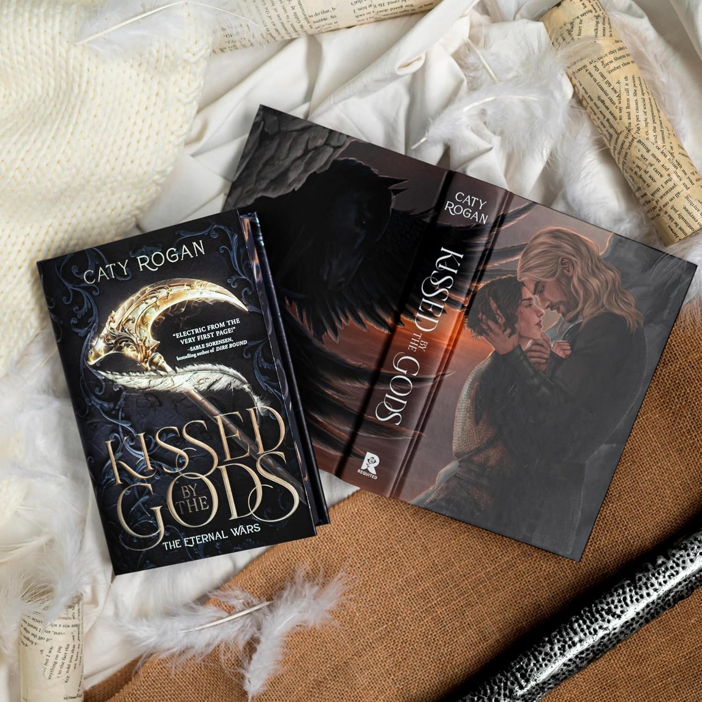 Kissed by the Gods (Deluxe Limited Edition) (The Eternal Wars, 1)