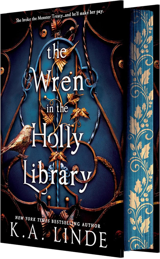 The Wren in the Holly Library (Deluxe Limited Edition): An Enemies-to-Lovers Romantasy in a Post-Monster-War New York City (Oak & Holly Cycle, 1)