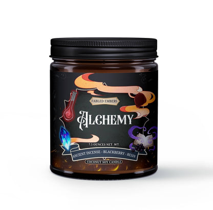 ALCHEMY dark academia 9oz Candle CocoSoy