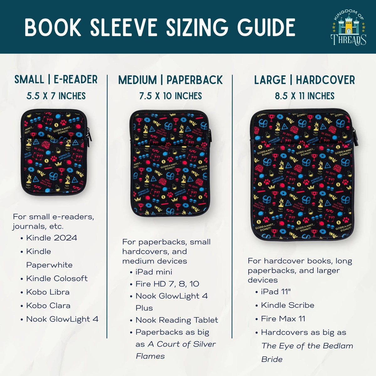 Bone Carver Reunion Tour Book Sleeve | ACOTAR