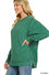 Brushed melange hacci oversized sweater