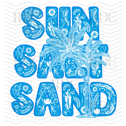 Sun, Salt, Sand Ready to Press DTF