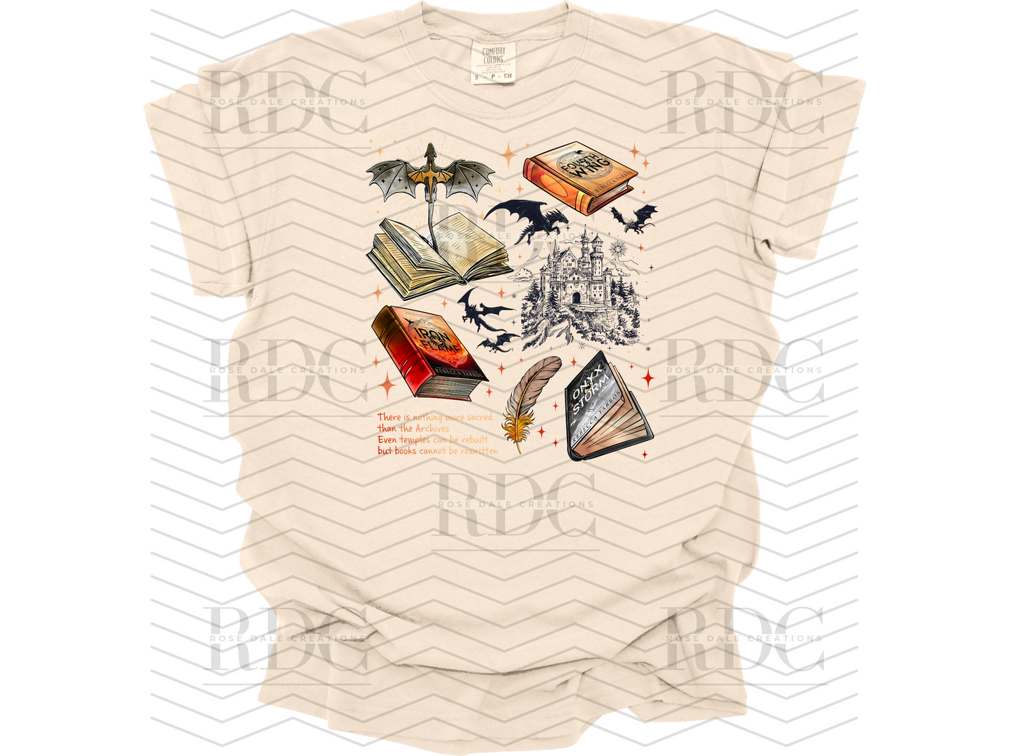 Fourth Wing Book T-shirt