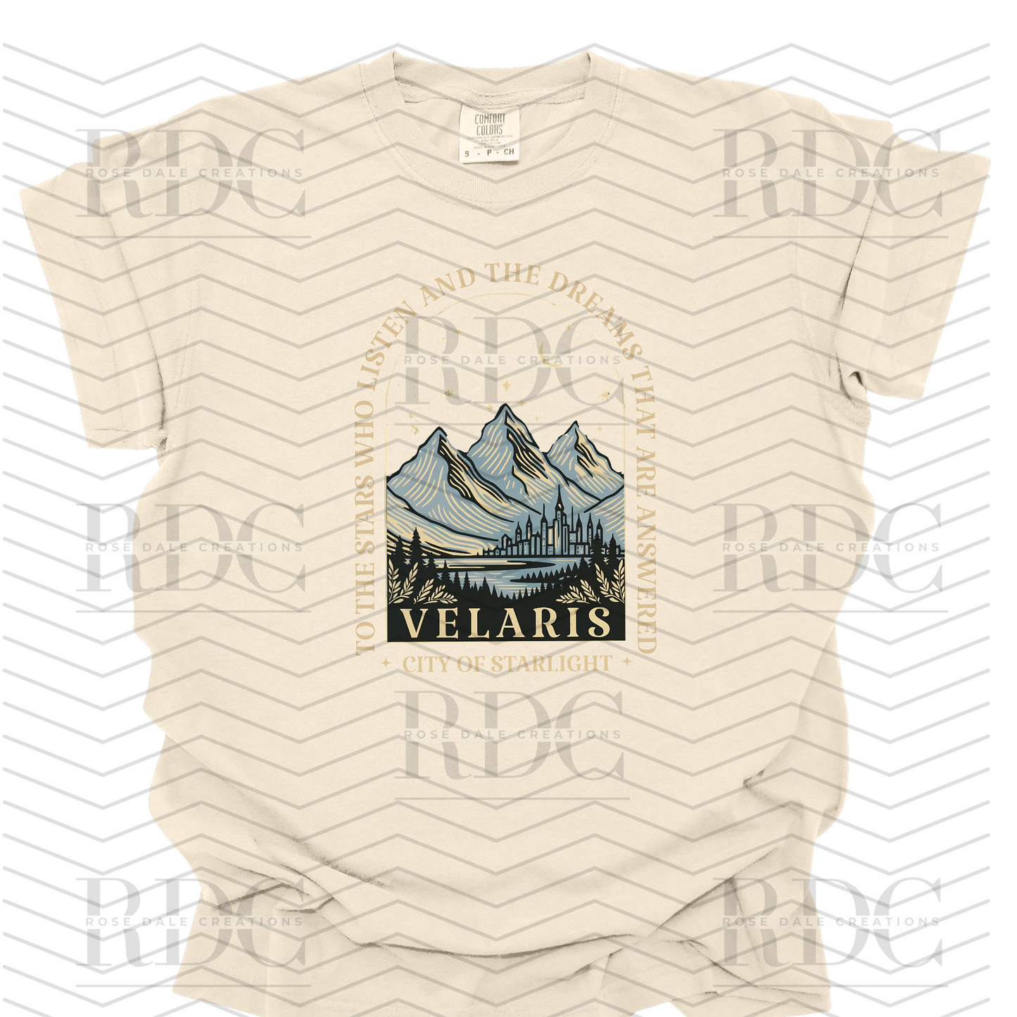 Velaris To the Stars Who Listen, ACOTAR Inspired T-shirt