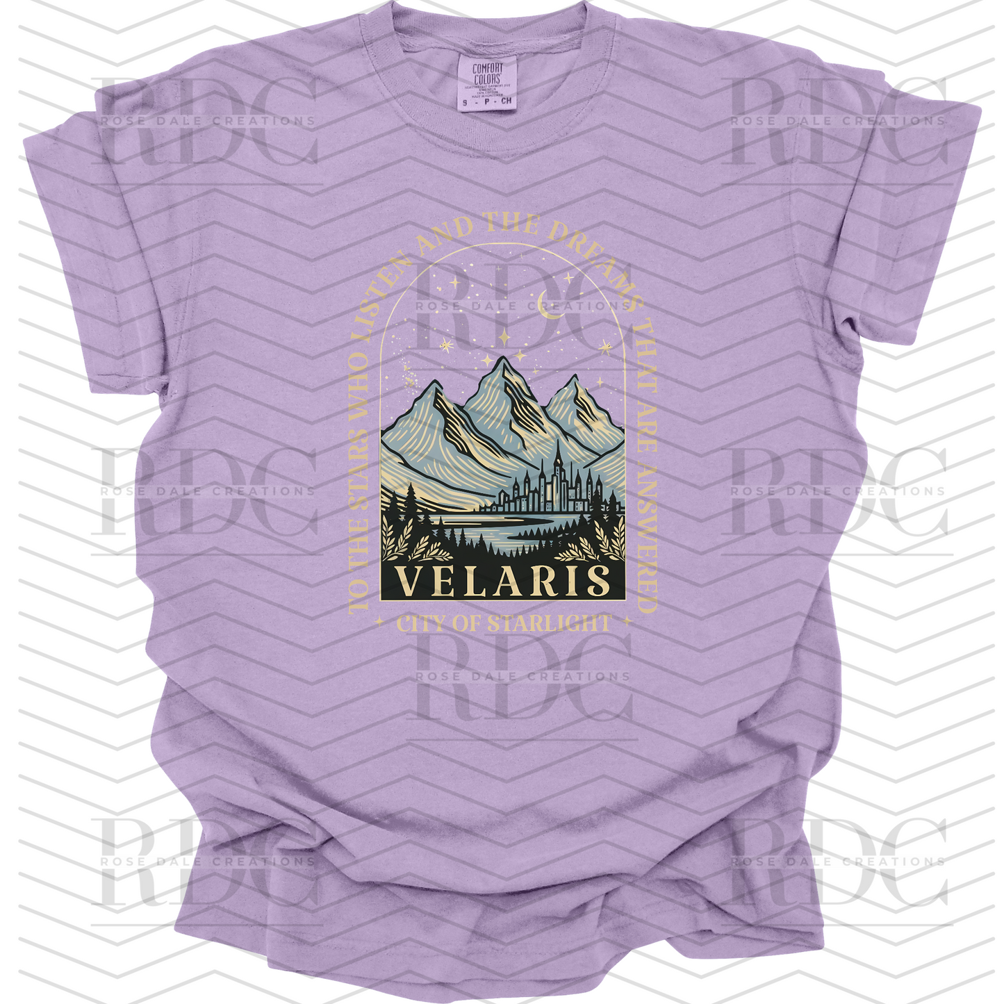 Velaris To the Stars Who Listen, ACOTAR Inspired T-shirt