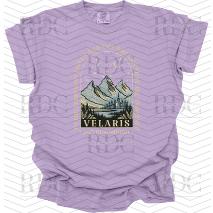 Velaris To the Stars Who Listen, ACOTAR Inspired T-shirt