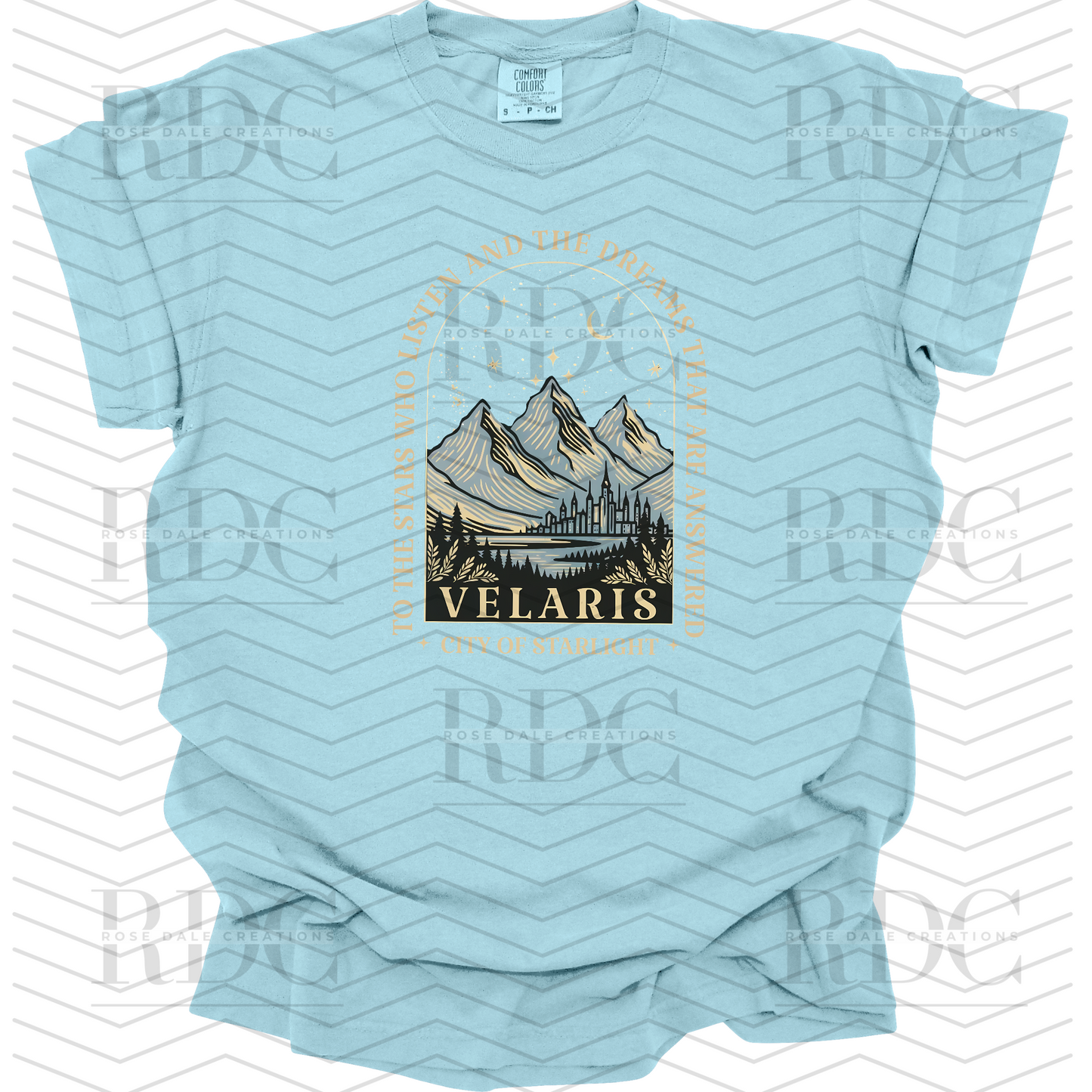 Velaris To the Stars Who Listen, ACOTAR Inspired T-shirt