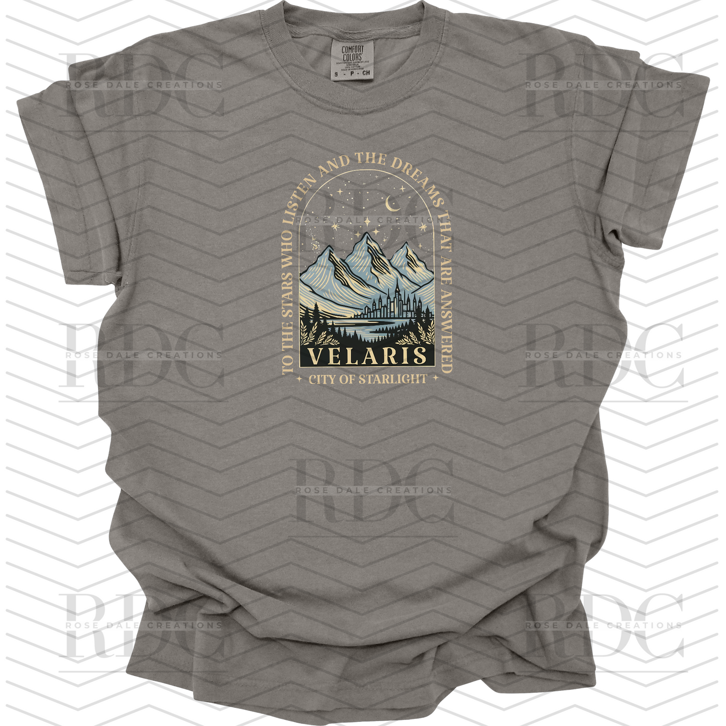 Velaris To the Stars Who Listen, ACOTAR Inspired T-shirt