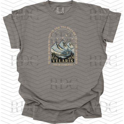 Velaris To the Stars Who Listen, ACOTAR Inspired T-shirt