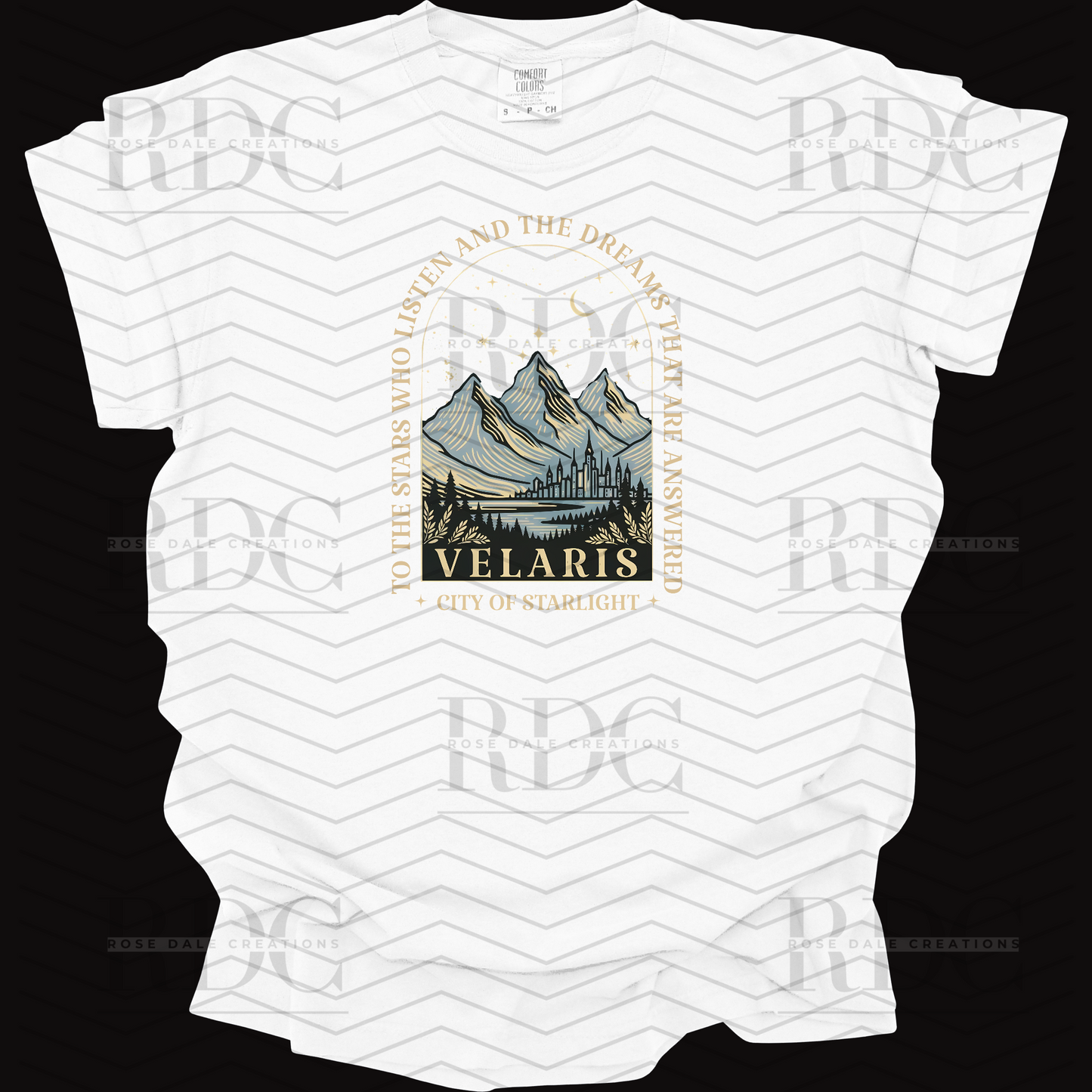 Velaris To the Stars Who Listen, ACOTAR Inspired T-shirt
