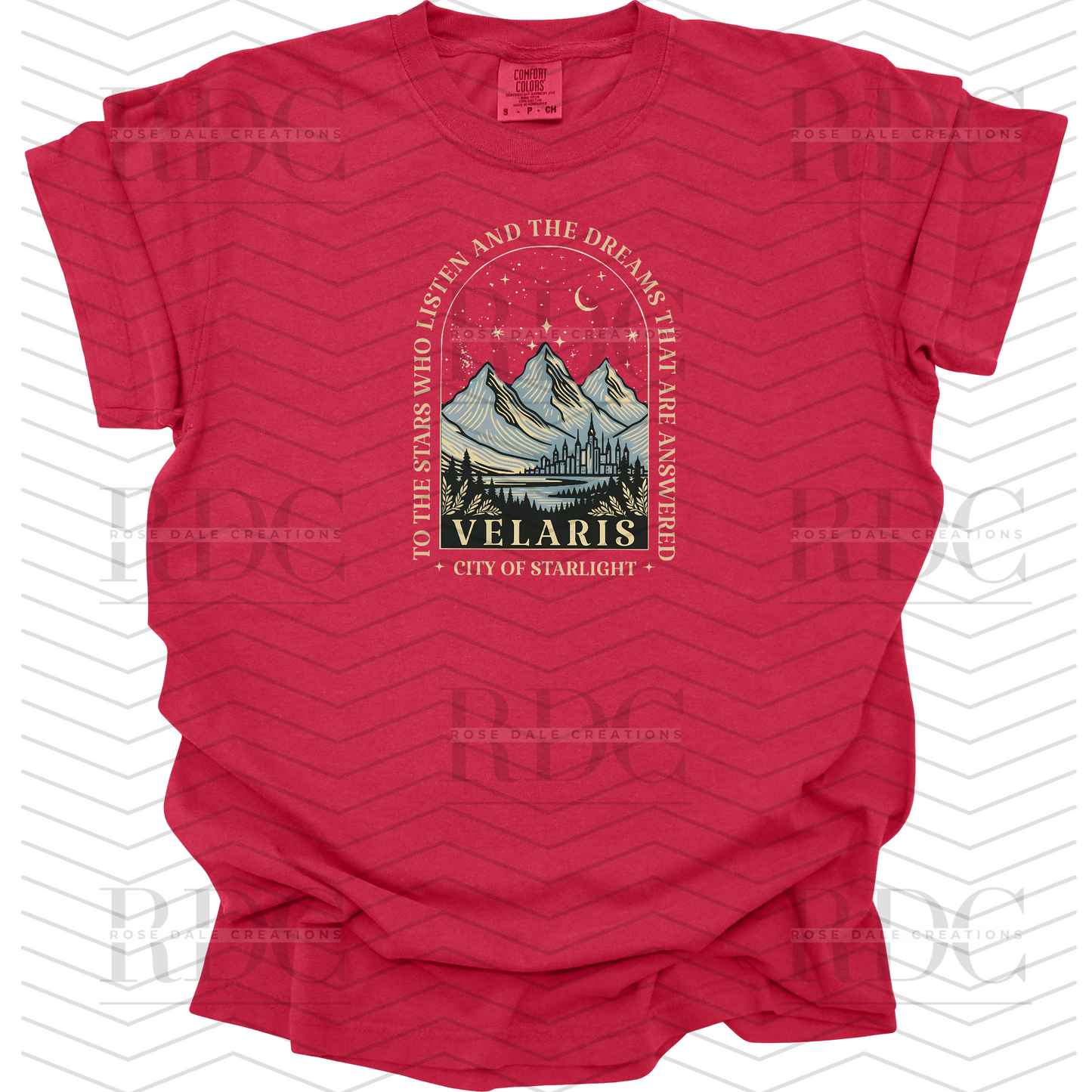Velaris To the Stars Who Listen, ACOTAR Inspired T-shirt